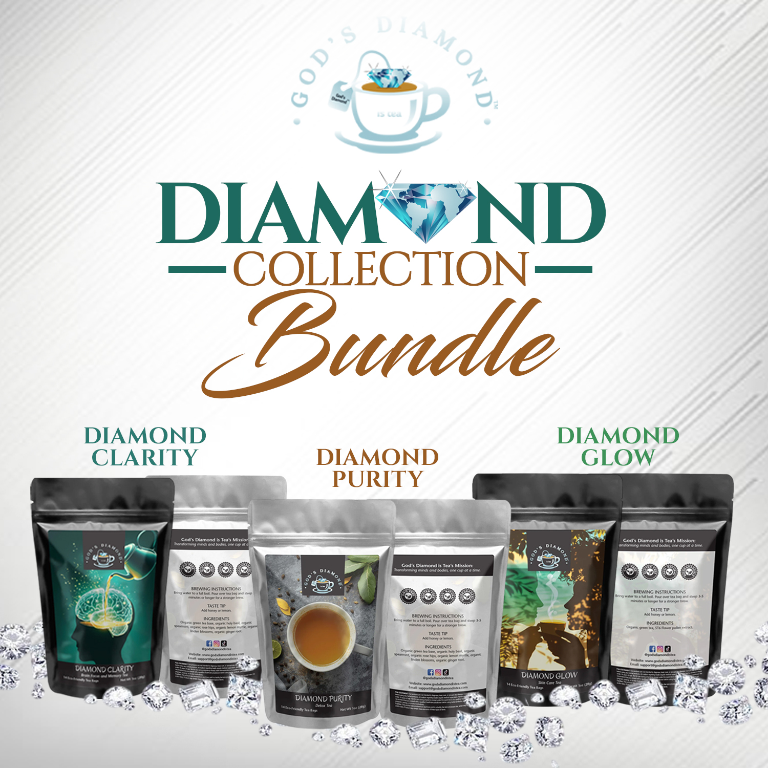 God's Diamonds Tea β Diamond Collection Bundle