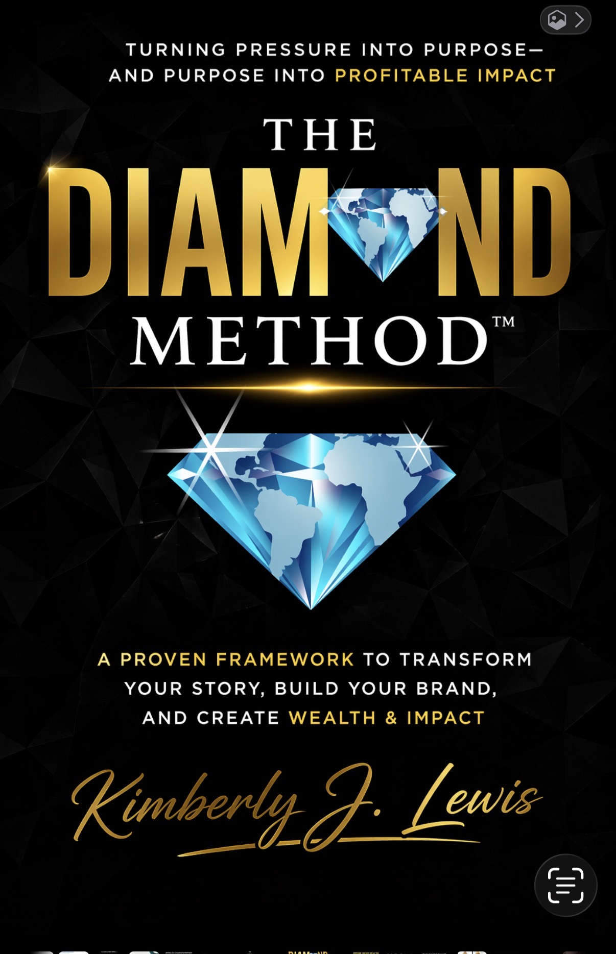 The Diamond Method™ book cover by Kimberly J. Lewis